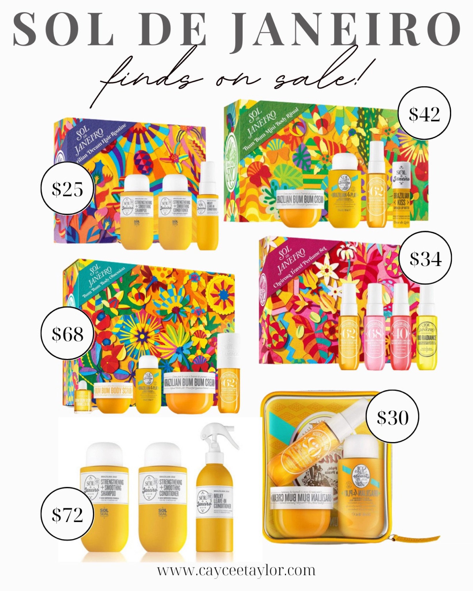 I’ve been obsessed with Sol De Janeiro! Shop my favorites on sale now! 

Beauty favorites. Perfume. Body lotion. Beauty must haves. 
 

#LTKbeauty #LTKSale #LTKsalealert