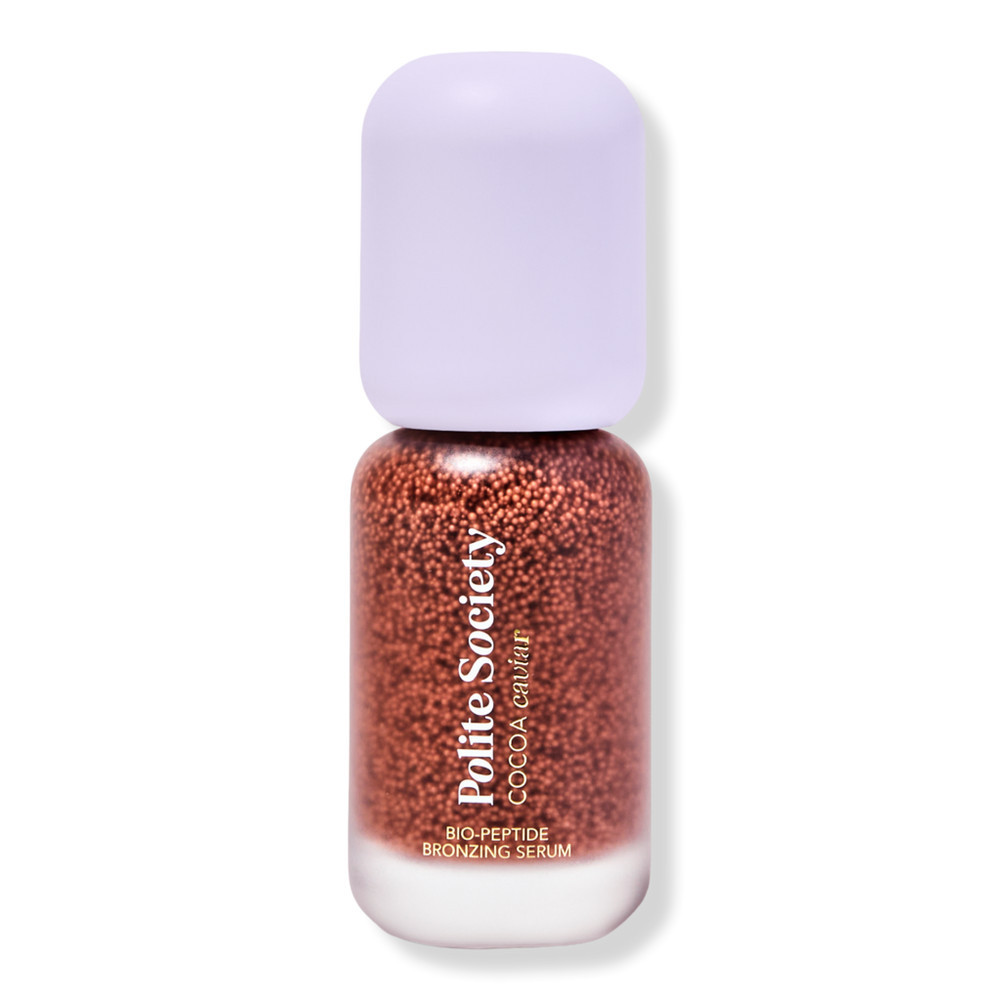 Polite Society Cabana Club Cocoa Caviar Bio-Peptide Bronzing Serum | Ulta