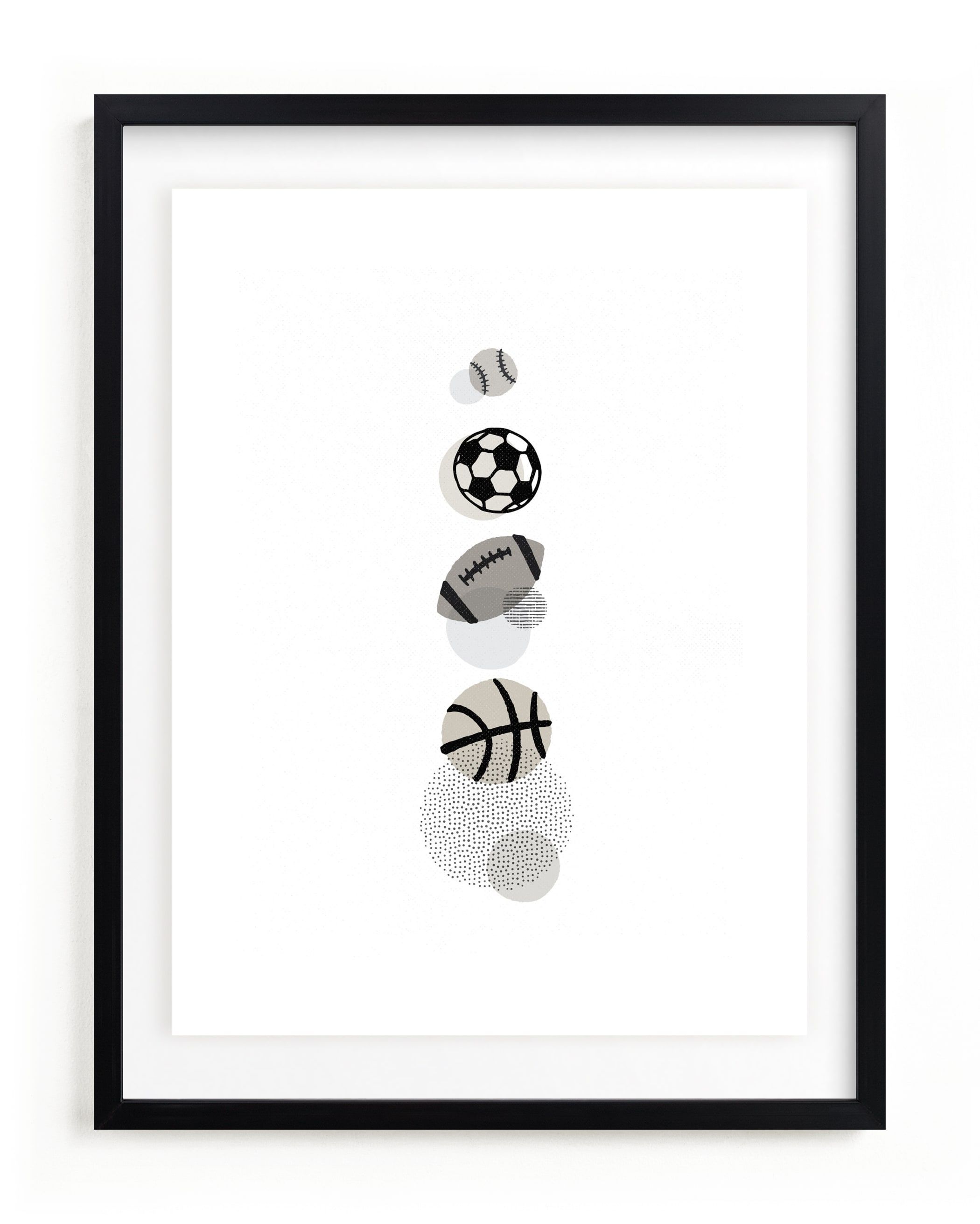 "Pop Art Sports" - Graphic Limited Edition Art Print by Jessie Steury. | Minted