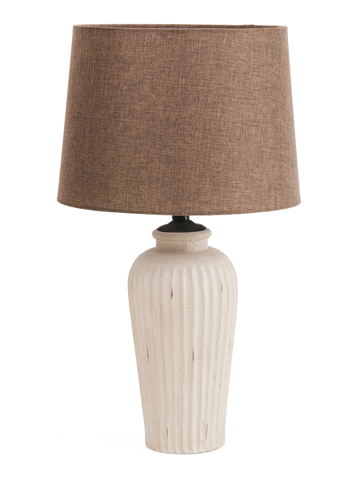 26in Callista Ribbed Ceramic Table Lamp | TJ Maxx