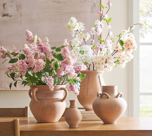 Halldale Terracotta Vase Collection | Pottery Barn CA