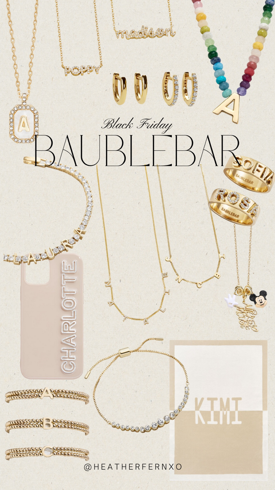 Baublebar is always one of my go to’s on Black Friday. They have amazing deals! And so many cute custom options too  

#LTKGiftGuide #LTKHoliday #LTKCyberWeek