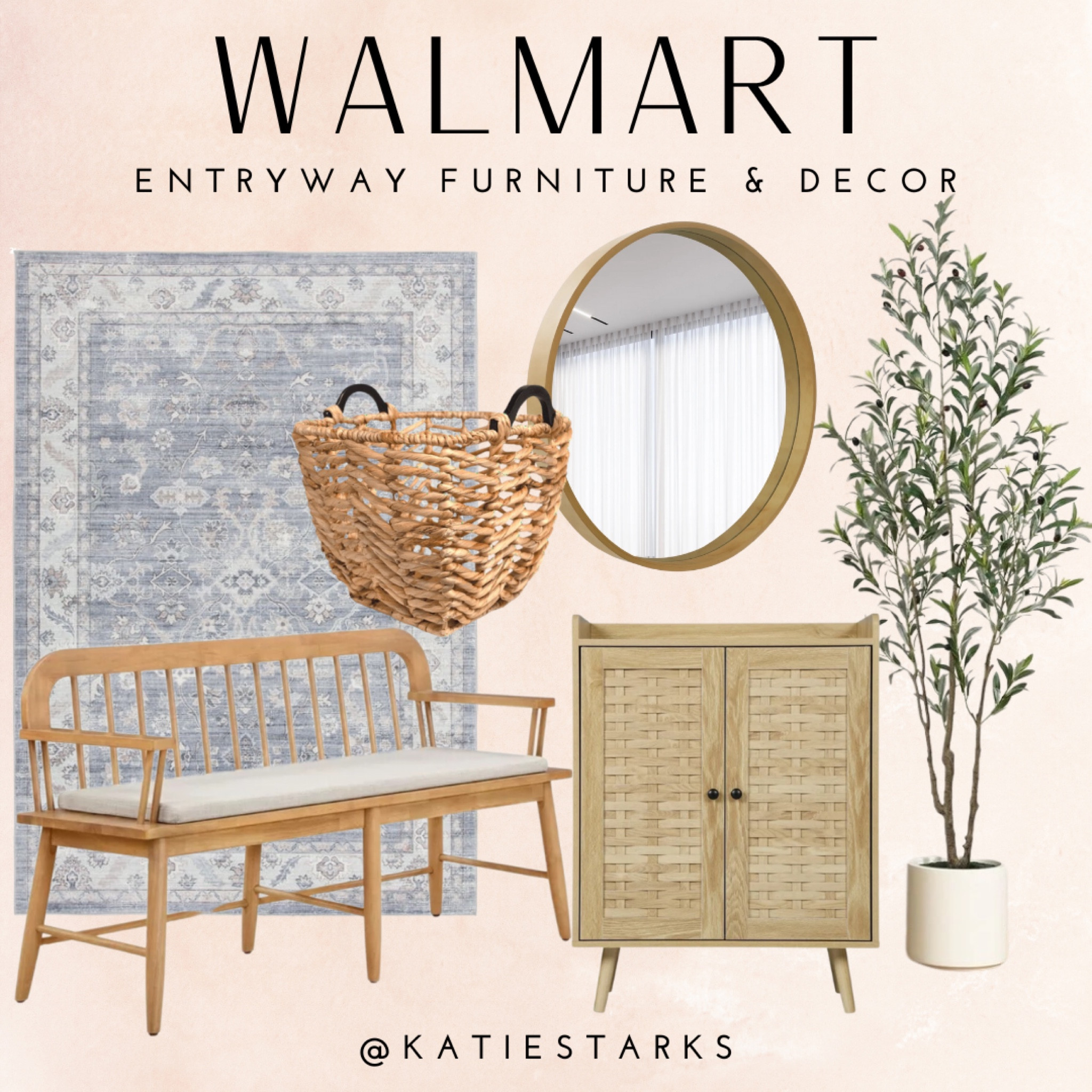 Entryway furniture - entryway decor - area rug - mirror - olive tree

#LTKfindsunder50 #LTKhome #LTKfindsunder100