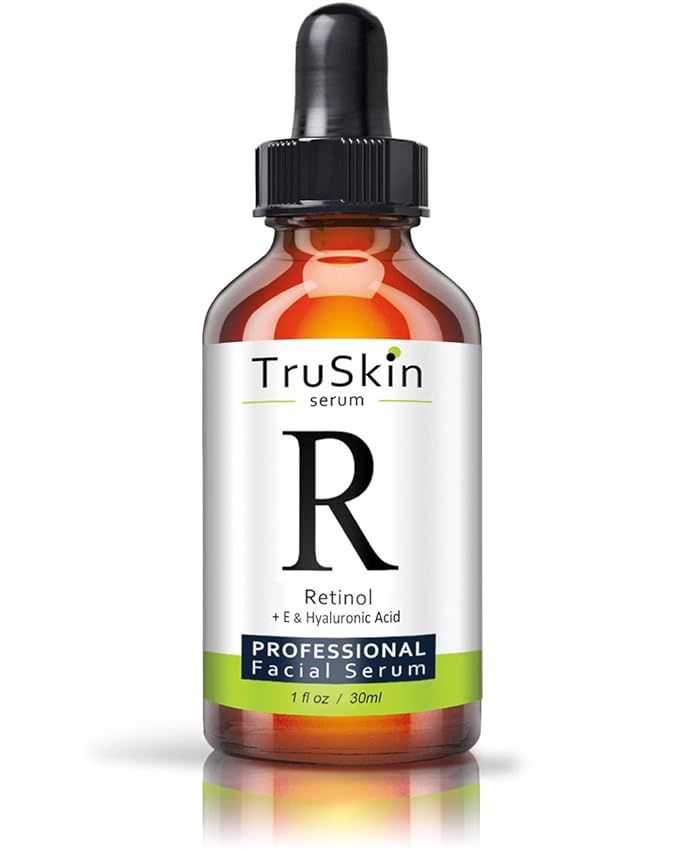 TruSkin Retinol Serum for Wrinkles & Fine Lines with Organic Green Tea & Jojoba Oil, 1 fl oz | Amazon (US)