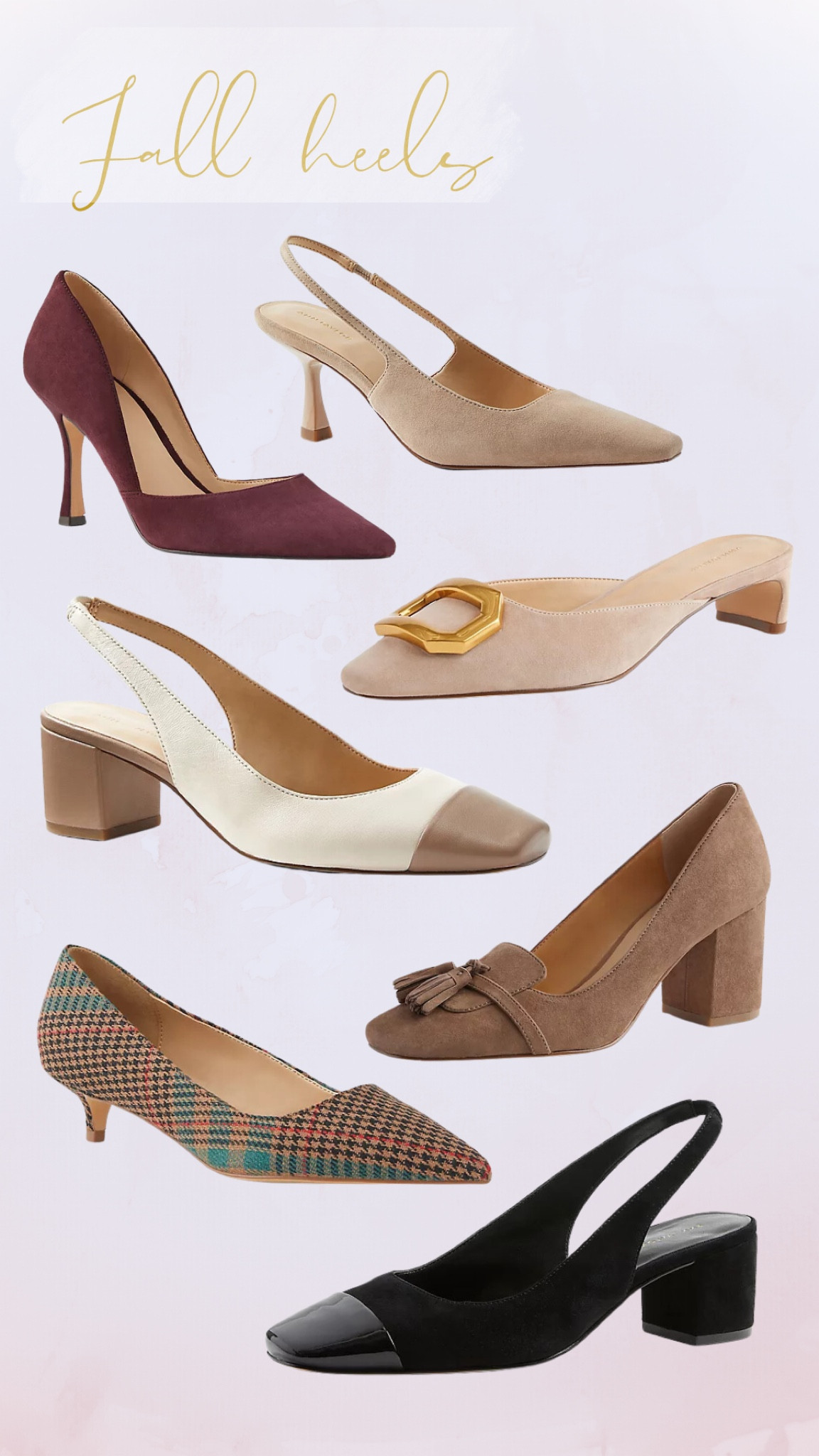 Fall work heels! I’ve been looking at the cap toe sling backs for work!
Fall shoes. Work heels. Heels. Workwear. Fall workwear.  

#LTKshoecrush