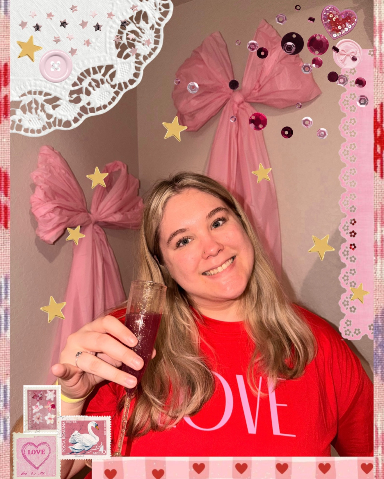 Galentines party was a blast!! Our pjs from walmart are so comfy!!

#LTKValentine #LTKootd #LTKgrwm