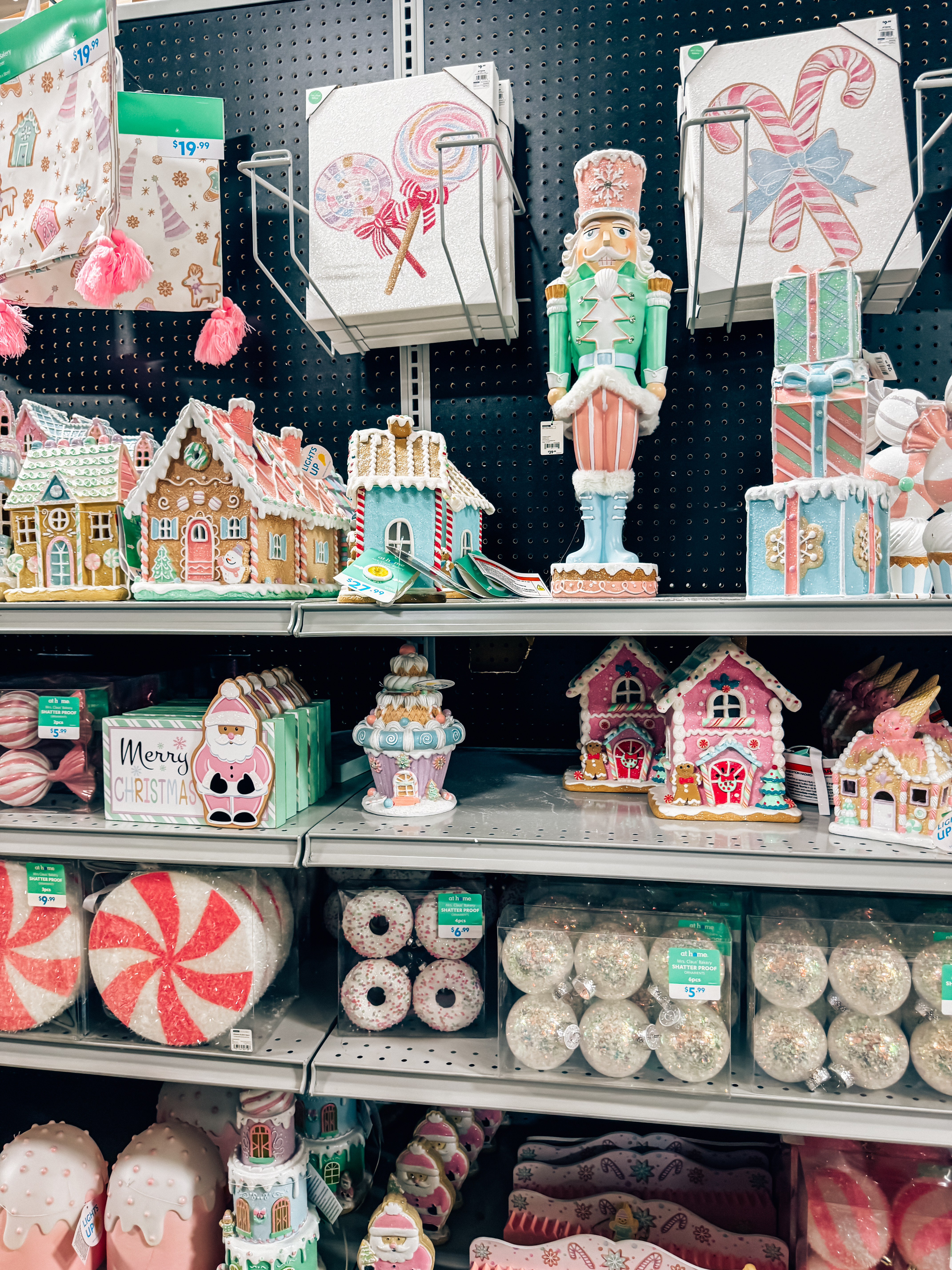 So many adorable pastel Christmas decorations from At Home. 

#christmasdecor #nutcracker #christmas 

 #LTKHoliday #LTKSeasonal #LTKHome