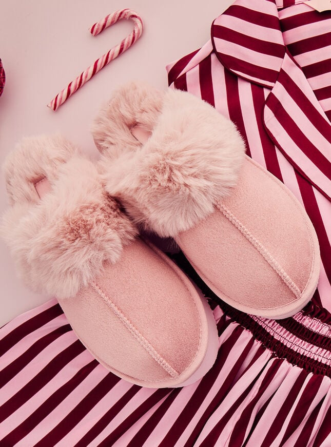 Platform mule slippers - Powder Pink | Boux Avenue (UK)