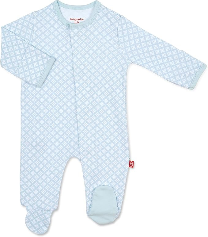 Magnificent Baby Boy 100% Cotton Footies with Magnetic Easy Close | Amazon (US)