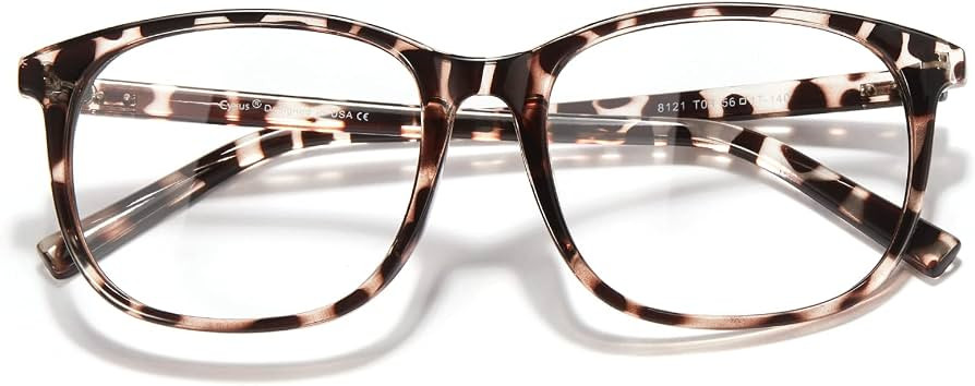 Cyxus Blue Light Blocking Glasses Women Men Computer Gaming Square Glasses UV400 Protection Anti ... | Amazon (US)