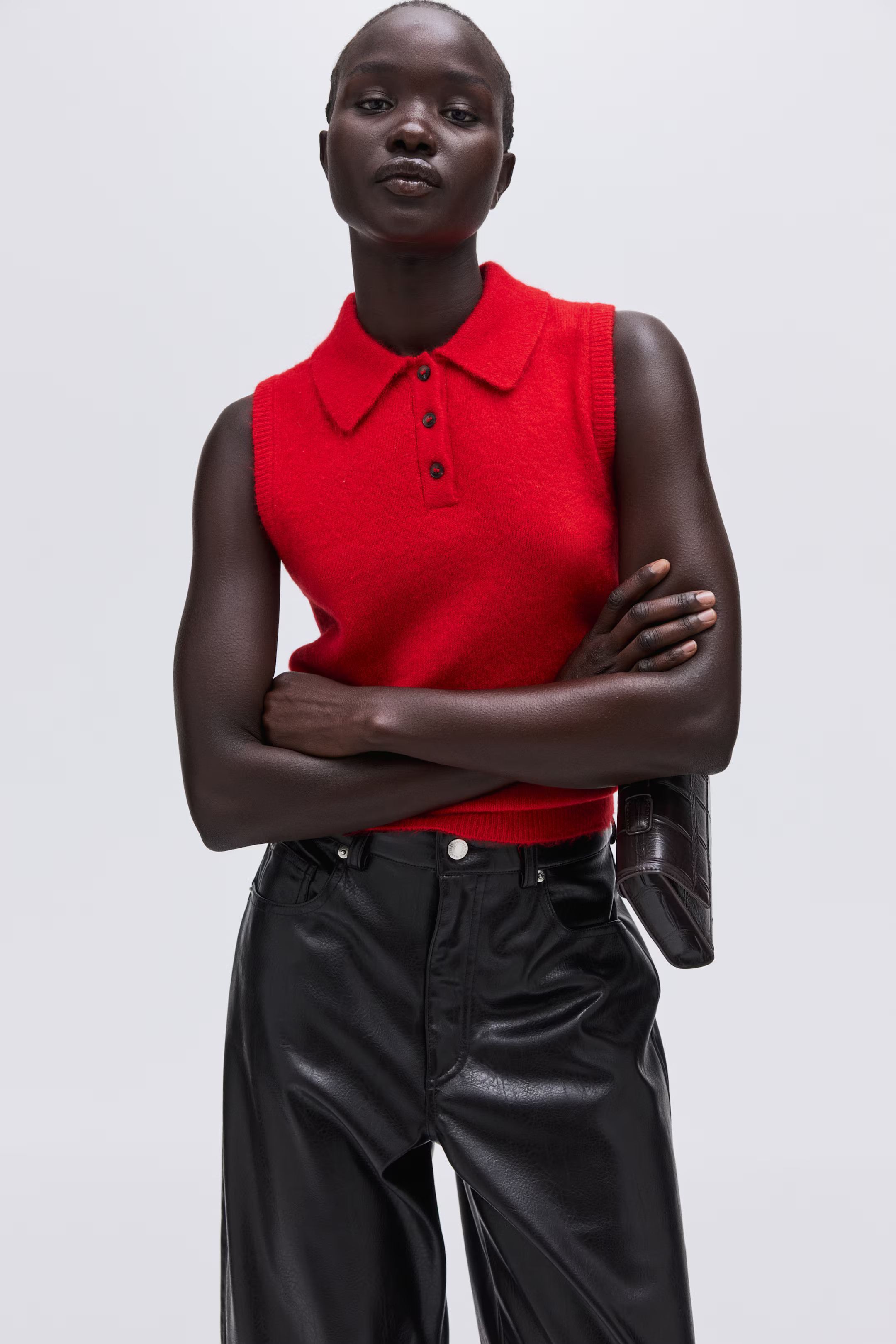 Sweater Vest with Collar | H&M (US + CA)