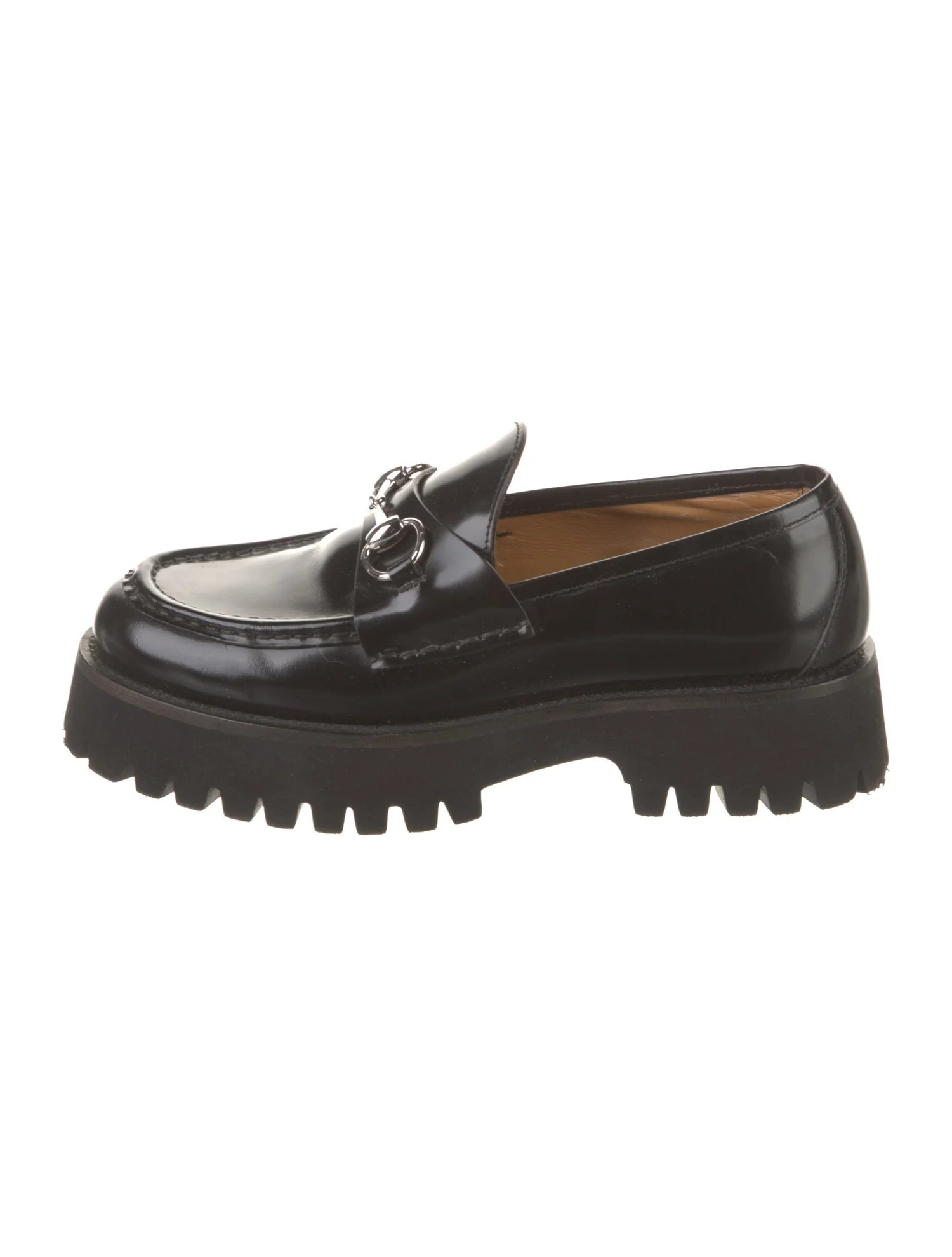 Horsebit Accent Leather Loafers | The RealReal