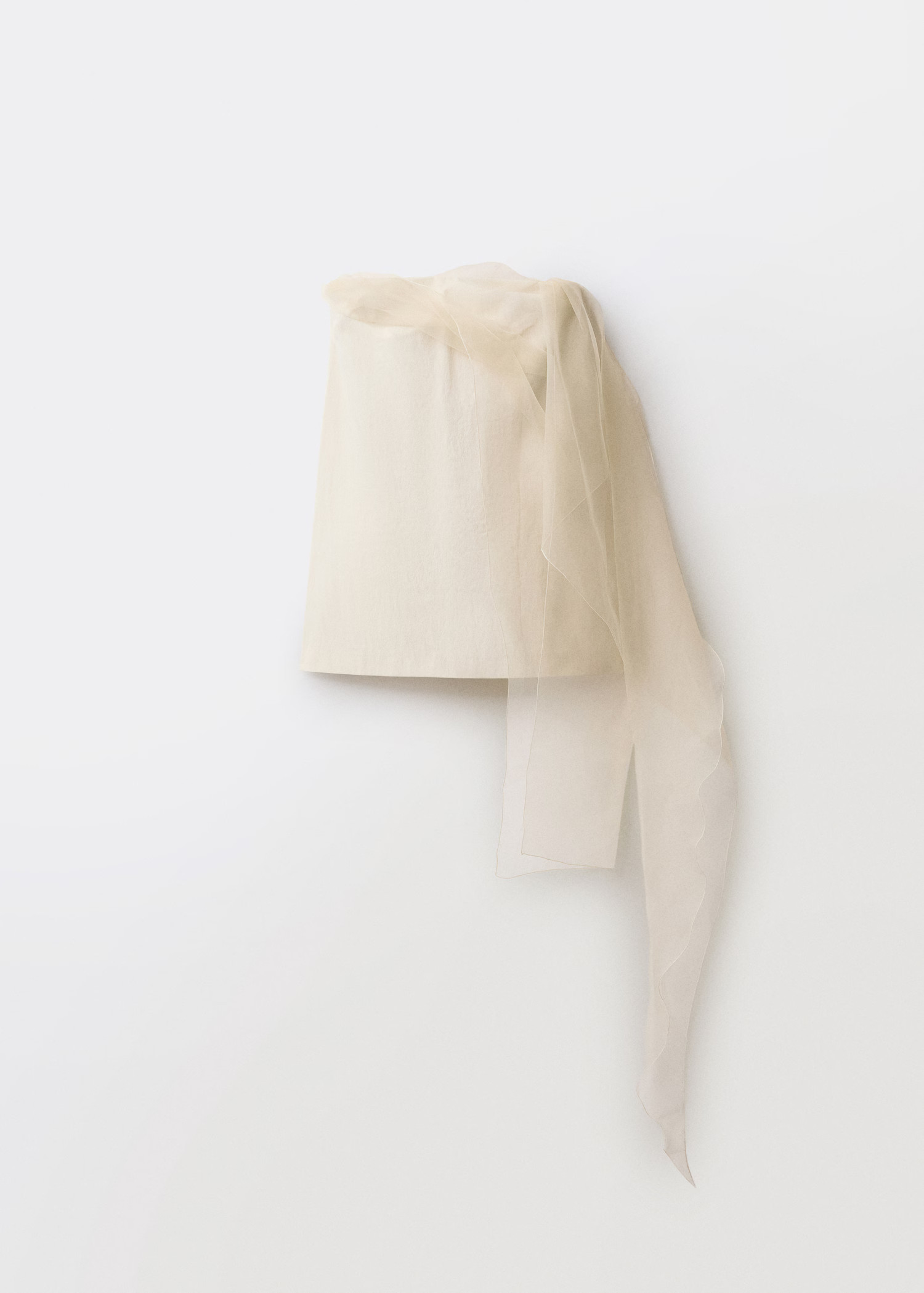 Short chiffon combined dress - Women | MANGO USA | Mango (US/MX/AU)