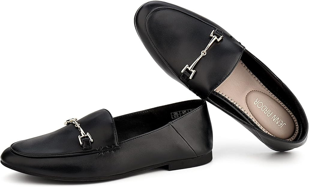 Amazon.com | JENN ARDOR Women's Penny Loafers Comfort Slip On Driving Flat Shoes Classic Walking ... | Amazon (US)