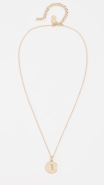 Letter Pendant Necklace | Shopbop