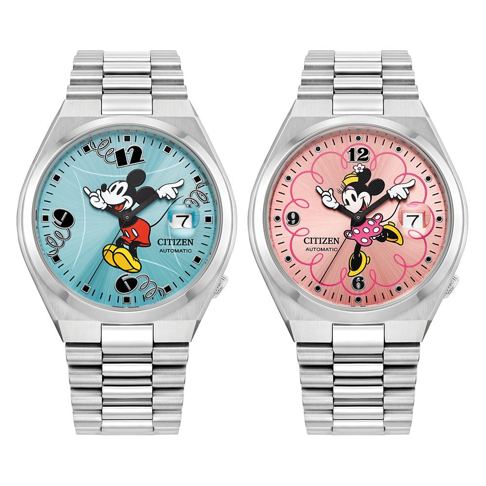 Mickey Mouse and Minnie Mouse Watch Set by Citizen | Disney Store