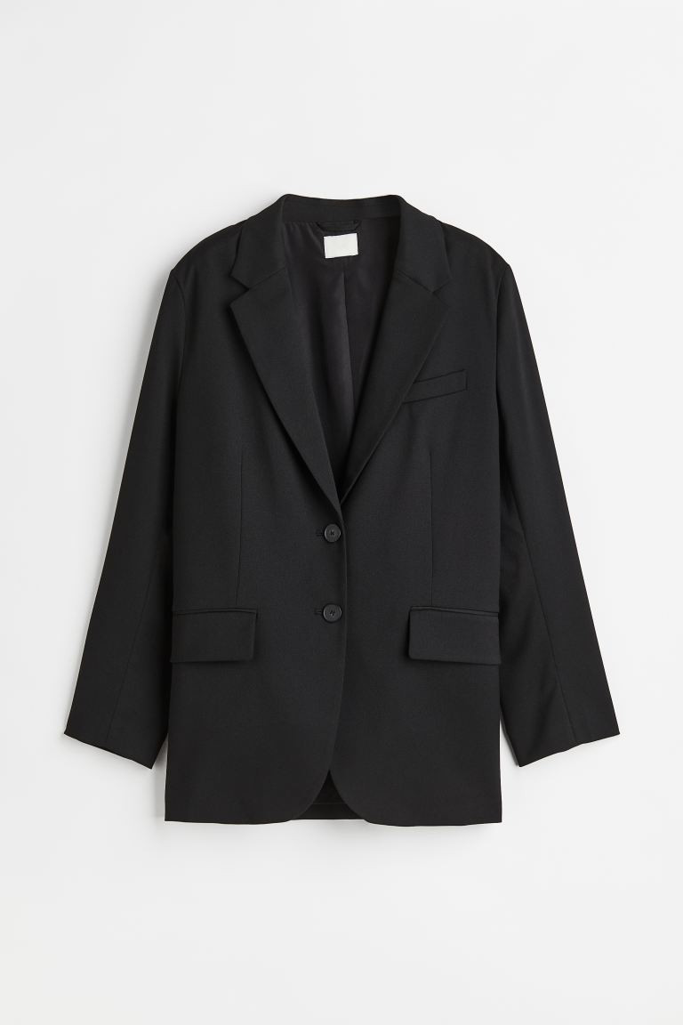 Oversized Single-breasted Jacket | H&M (US + CA)