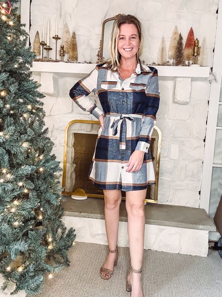 Im loving this for thanksgiving but you can wear it all holiday season. Who doesnt love a plaid dress? #holidayplaid #holidayoutfits #cupshe 

#LTKsalealert #LTKfindsunder50 #LTKHoliday