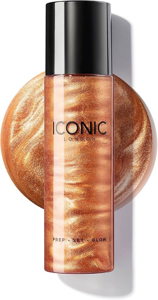 ICONIC LONDON Prep-Set-Glow | Hydrating + Setting + Glowing Spray, 3-in-1 Formula for a Dewy, Rad... | Amazon (US)