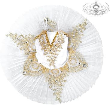 JEATHA Kids Girls Camisole Skirted Leotard Ballet Dress Swan Lake Tutu Ballerina Costumes for Com... | Amazon (US)