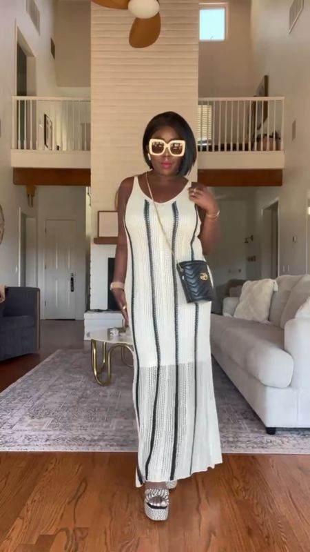 Absolutely in love with anything knit right now!! Styled this Target midi dress with platform heels, my Gucci bag, pearl earrings and Free People sunglasses!

#LTKstyletip #LTKVideo #LTKfindsunder50