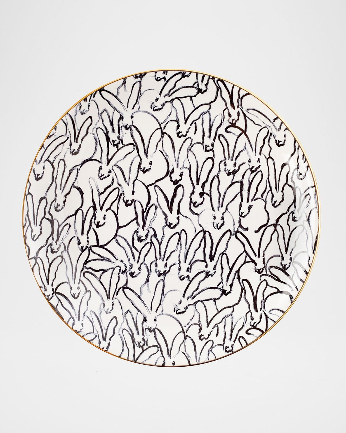 Rabbit Run Salad Plate with Gold Rim | Neiman Marcus