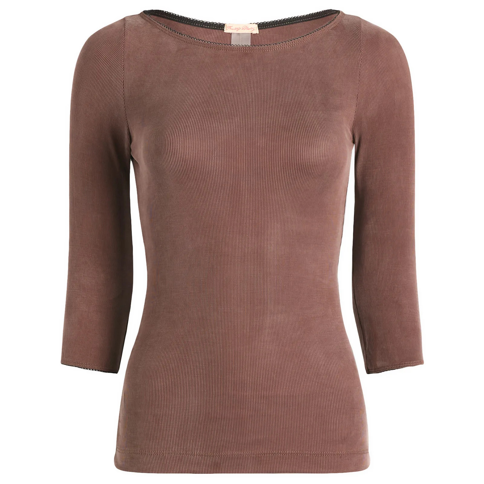 Fruity Booty Women's Second Skins 3/4 Length Top Brown | END. Clothing