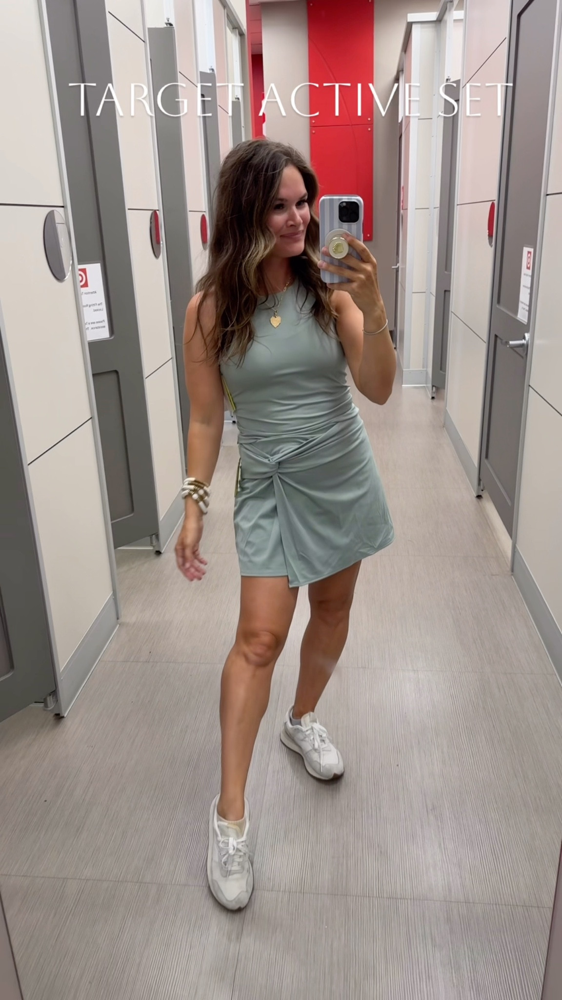 LIKE and comment “TARGET OUTFIT” to have all links sent directly to your messages. This gorgeous set from Target is giving Lu with the quality, material and details. I went up to a M in the top and my normal M in skort love the wrap around still so flattering and bonus it’s on sale for $17✨spring fashion , travel outfit, casual outfit, mom outfit, everyday outfit, target outfit, errands outfit 
.
#momstyle #everydaystyle #sportsmom #casualstyle #casualoutfit #target #targetstyle #Athleisure #activewear 


#LTKFindsUnder50 #LTKActive #LTKSaleAlert