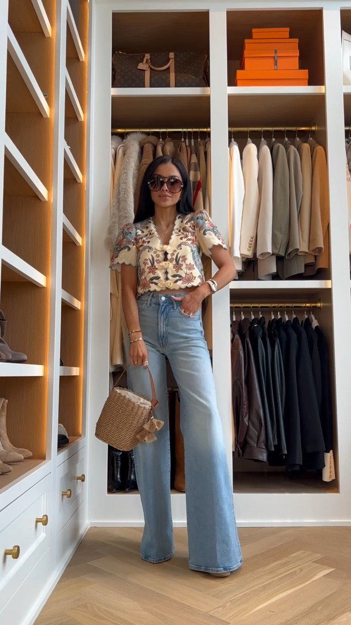 The most flattering jeans styled three ways for spring and the perfect go to for date night outfits. These are the kind of jeans that instantly make you feel put together and work with everything from a simple white tee to a feminine floral or lace top. Such an easy way to create multiple spring outfits with one staple pair.

Mother the Hustler jeans in I Confess - wearing a 23 runs TTS
Zara white tee - size XS
Farm Rio floral top - size XXS
Anthropologie lace top - size XS
Target denim shirt - size XS
Sam Edelman platform heels - runs TTS

miamiamine flattering jeans outfit ideas spring outfits 2026 date night outfits Mother Hustler jeans Zara white tee Farm Rio top Anthropologie lace top chic everyday style elevated casual looks

#LTKPetite #LTKTravel #LTKWorkwear