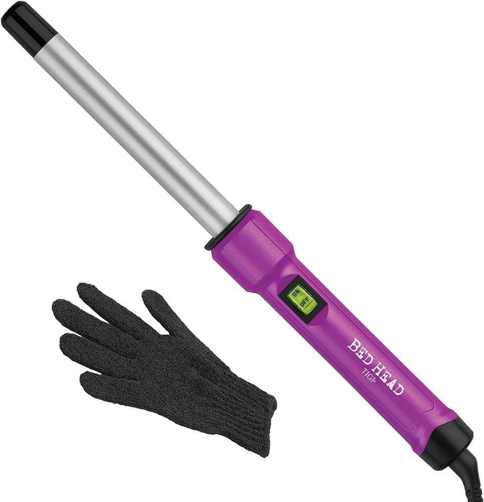 Bed Head Curlipops .75” Tourmaline Ceramic Styling Iron | Clamp-Free Curling Wand | for Natural... | Amazon (US)