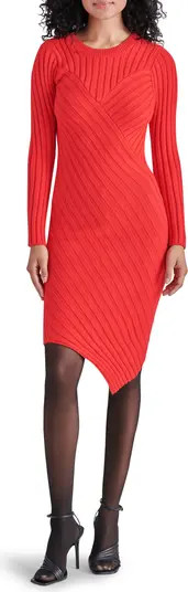 Steve Madden Serina Long Sleeve Rib Body-Con Sweater Dress | Nordstrom | Nordstrom