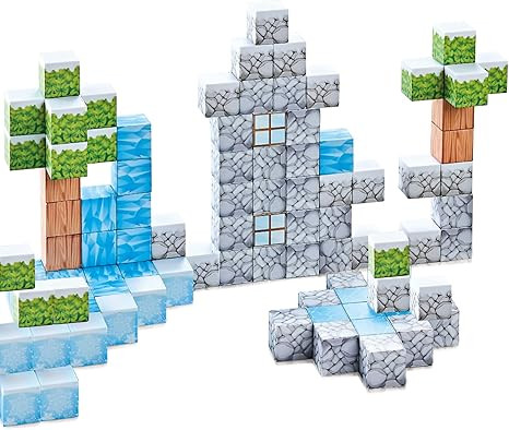 Magnetic Tiles-Build Mine Magnet World Frozen Set 3-4 ,Magnetic Blocks Sensory Toys for Age 5-7,S... | Amazon (US)