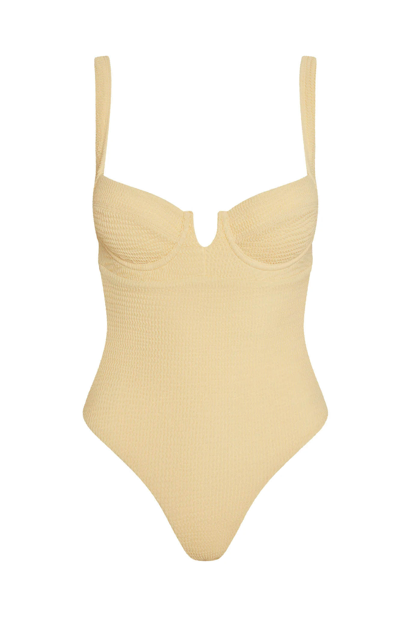Clovelly One Piece - Raffia Crinkle | Monday Swimwear