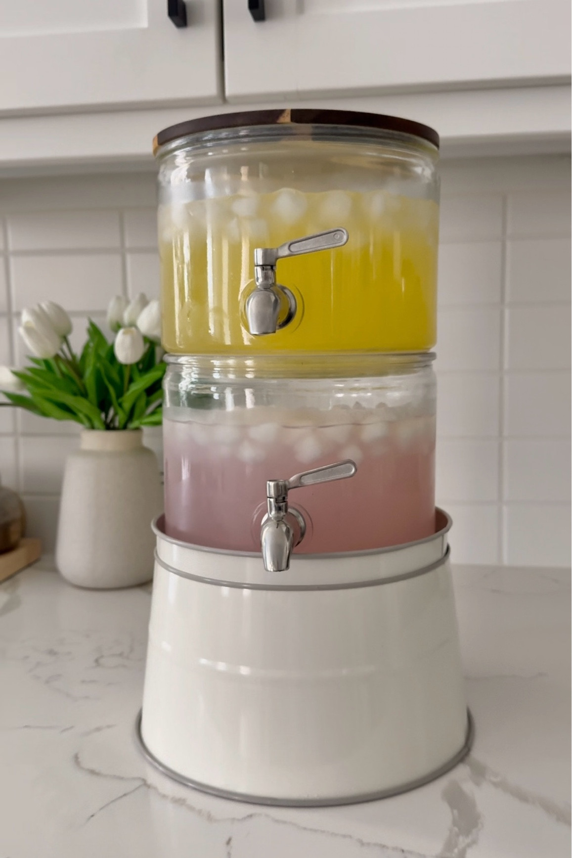 Summer hosting must have ☀️ this dual stackable drink dispenser is perfect for your summer parties and is under $20! 

Hosting, summer hosting, summer parties, Walmart, Walmart home, better homes and garden, drink dispenser 

#LTKFindsUnder50 #LTKSeasonal #LTKFindsUnder100