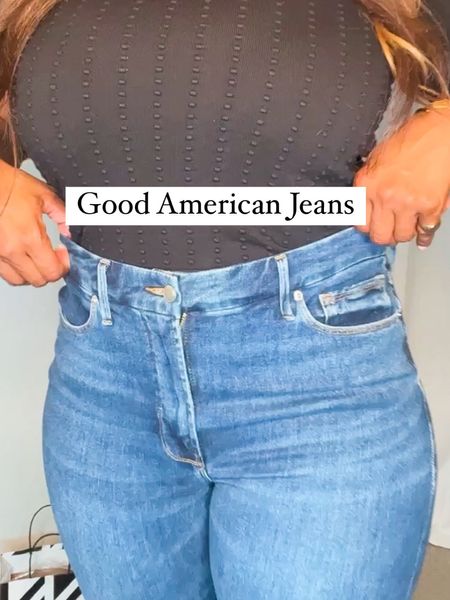 Good American Jeans is size inclusive, looks great  and comfortable! Since I bought these, I realized I want to get more of these jeans. 

Jeans 
Curvy 
Hour glass 
Nordstrom #jeans 

#LTKcurves #LTKFind #LTKstyletip