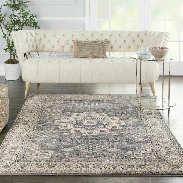 Lamont Oriental Area Rug in Gray/Cream/Jean Blue/Taupe | Wayfair North America