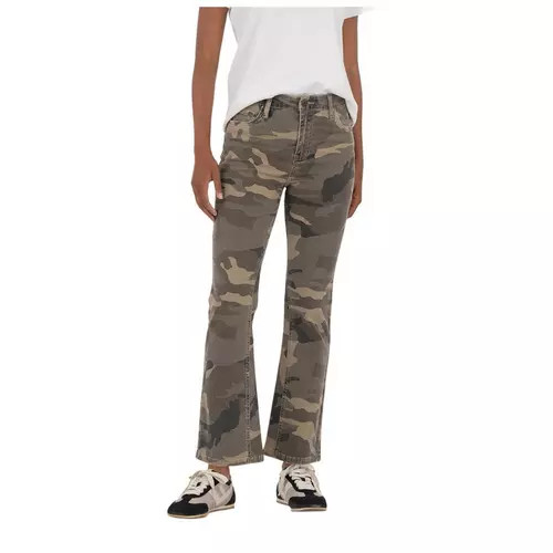 Women's KUT from the Kloth Kelsey Camo Flare Jeans | Scheels Sports