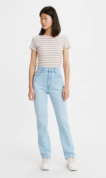 70's High Rise Slim Straight Women's Jeans | Levi's (CA)
