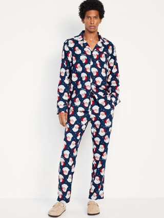 Matching Flannel Pajama Set for Men | Old Navy (US)