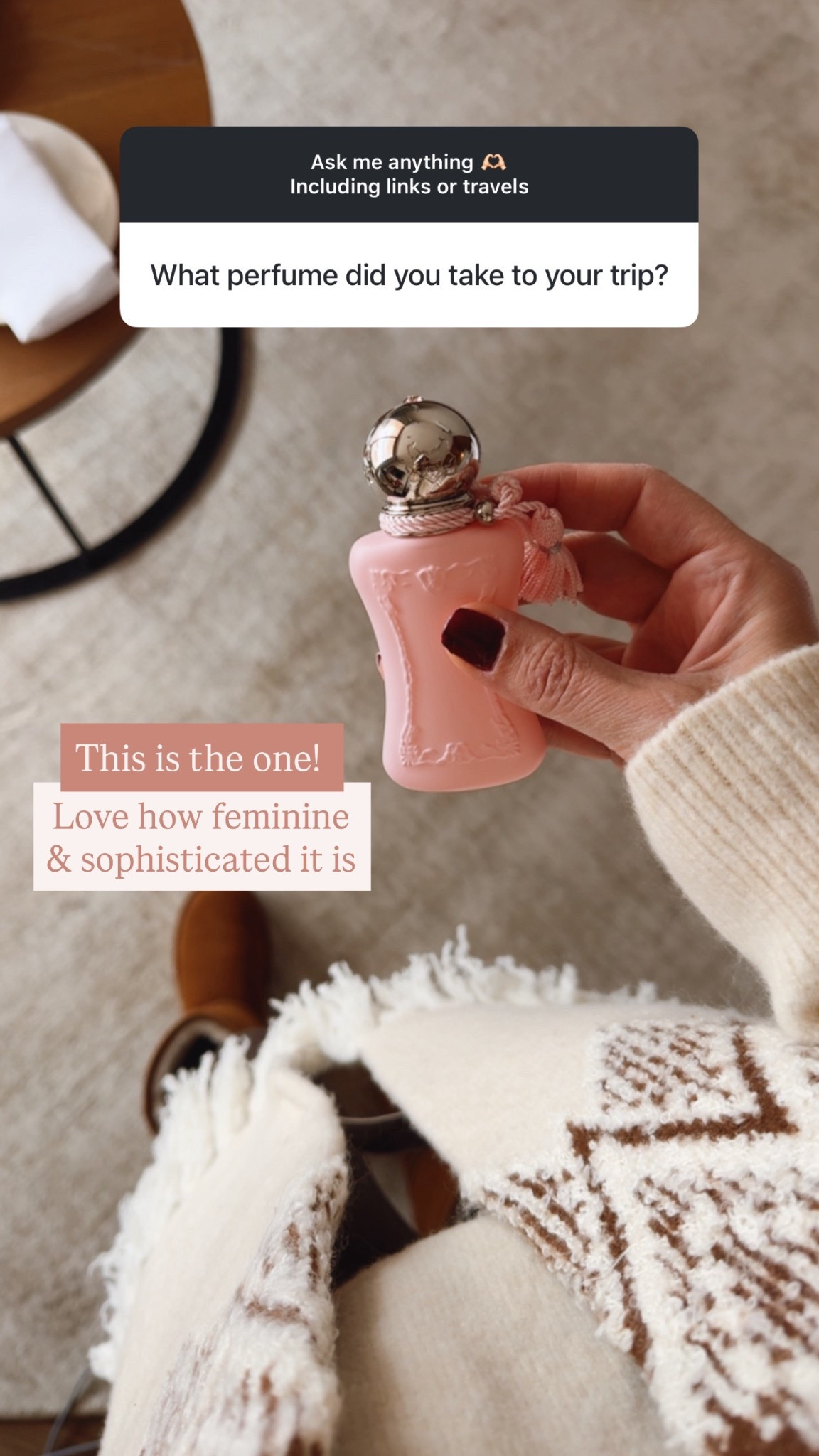 This is the perfume that I brought to my winter trip!
Love how feminine & sophisticated it is

#LTKU #LTKSeasonal #LTKBeauty