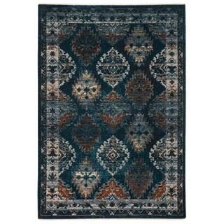 Jaipur Living Lia Blue/Rust 5 ft. x 7 ft. 6 in. Medallion Area Rug-RUG146858 - The Home Depot | The Home Depot