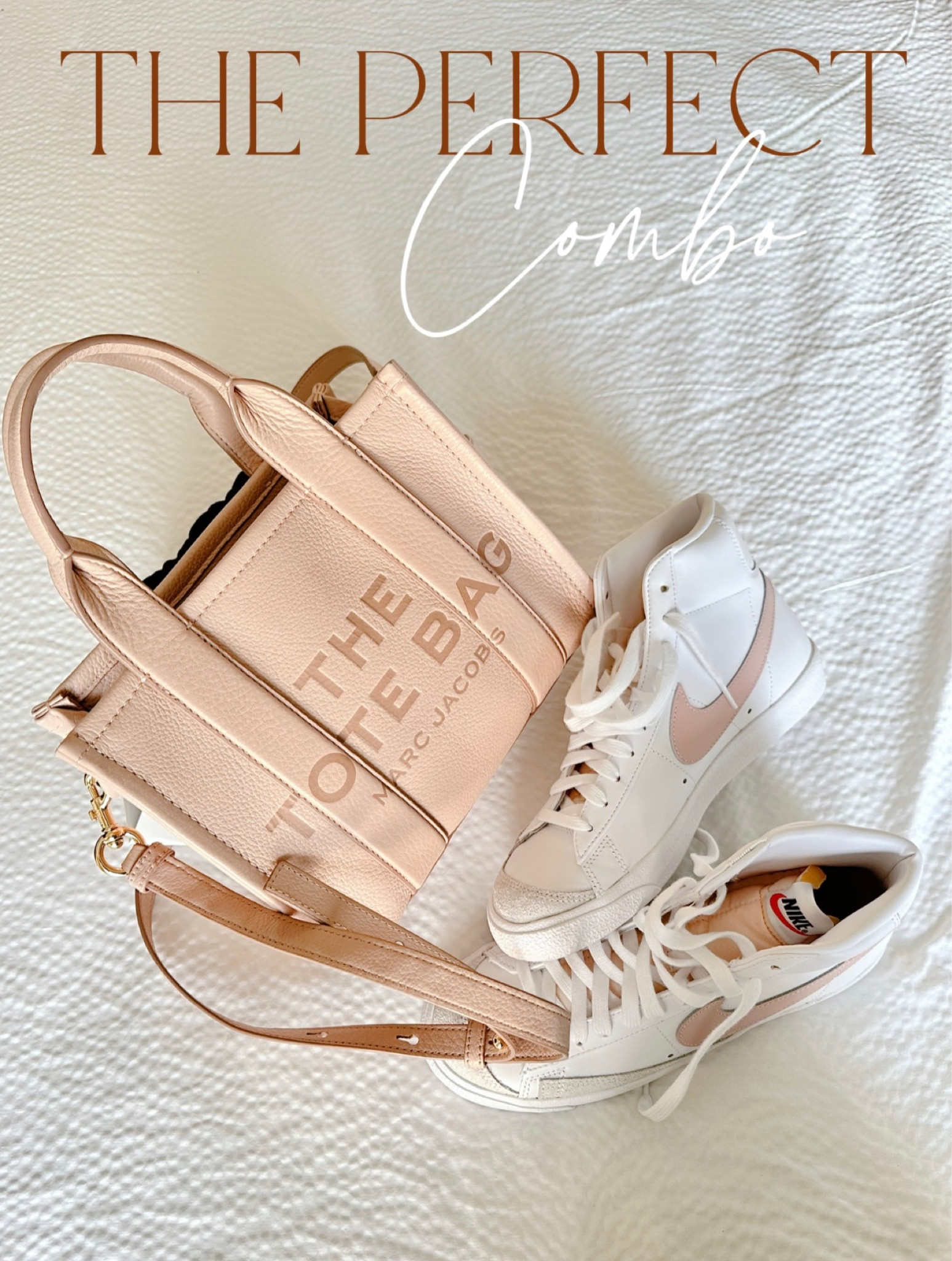 The Perfect Pink Sneaker and Bag Combo