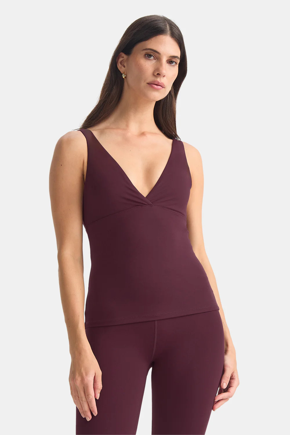 DayFlex V Neck Vest - Fig | TALA (UK)