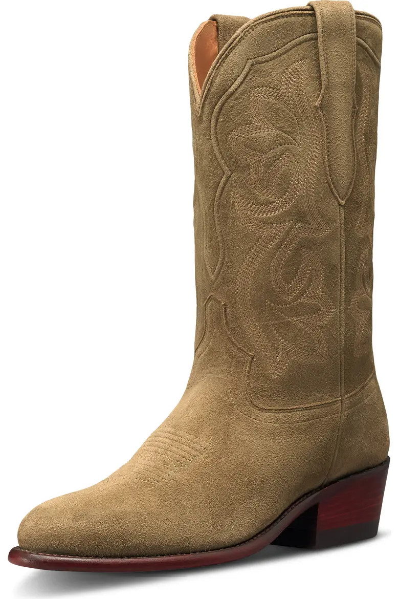 Tecovas The Jamie Crossroad Cowboy Boot in Olivewood at Nordstrom, Size 12 | Nordstrom