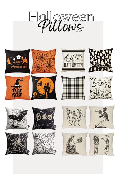Halloween pillows | home decor | fall decor | Halloween home 

#LTKunder100 #LTKhome #LTKSeasonal