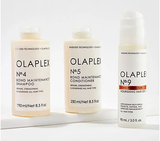 Olaplex Bond Maintenace Cleanse & Protect 3-Piece Kit - QVC.com | QVC