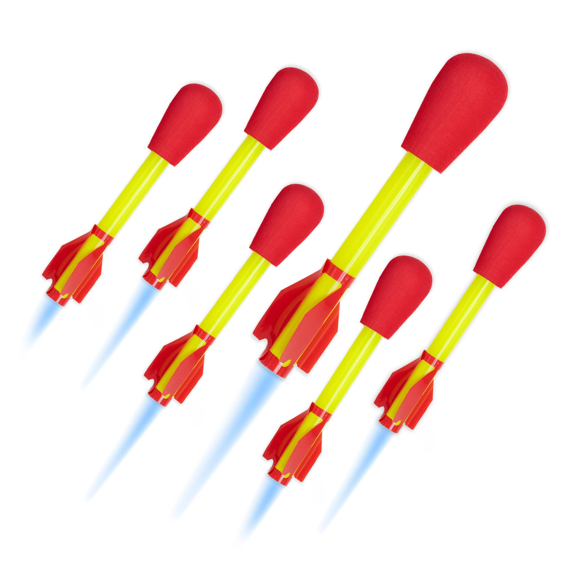 Stomp Rocket Ultra Rocket Refills, 6 Rockets - Replacement Foam-Tipped Rockets for Kids - Fun Backyard & Outdoor Kids Toys Gifts for Boys & Girls | Amazon (US)