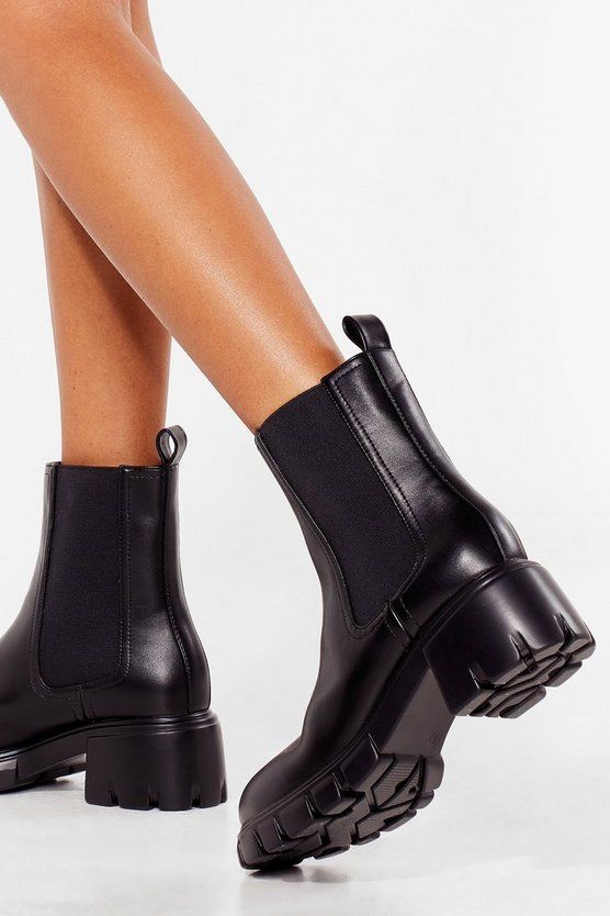 Dance to the Cleat-ed Heeled Ankle Boots | NastyGal (UK, IE)