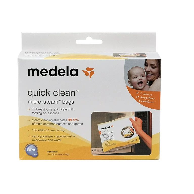 Medela Quick Clean Micro-Steam Bags | Walmart (US)