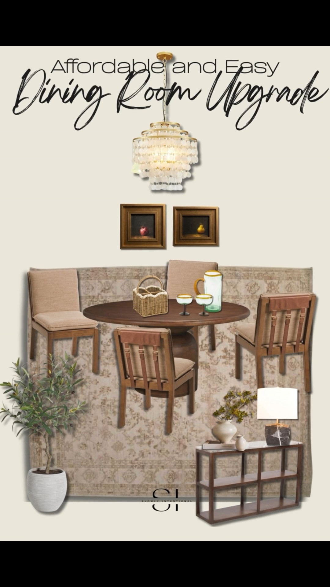 Affordable dining room, budget dining room, warm tone dining room, amazon home, amazon finds, tj maxx finds, tj maxx home, affordable home, amber interiors, studio mcgee, home roundup

#LTKHome